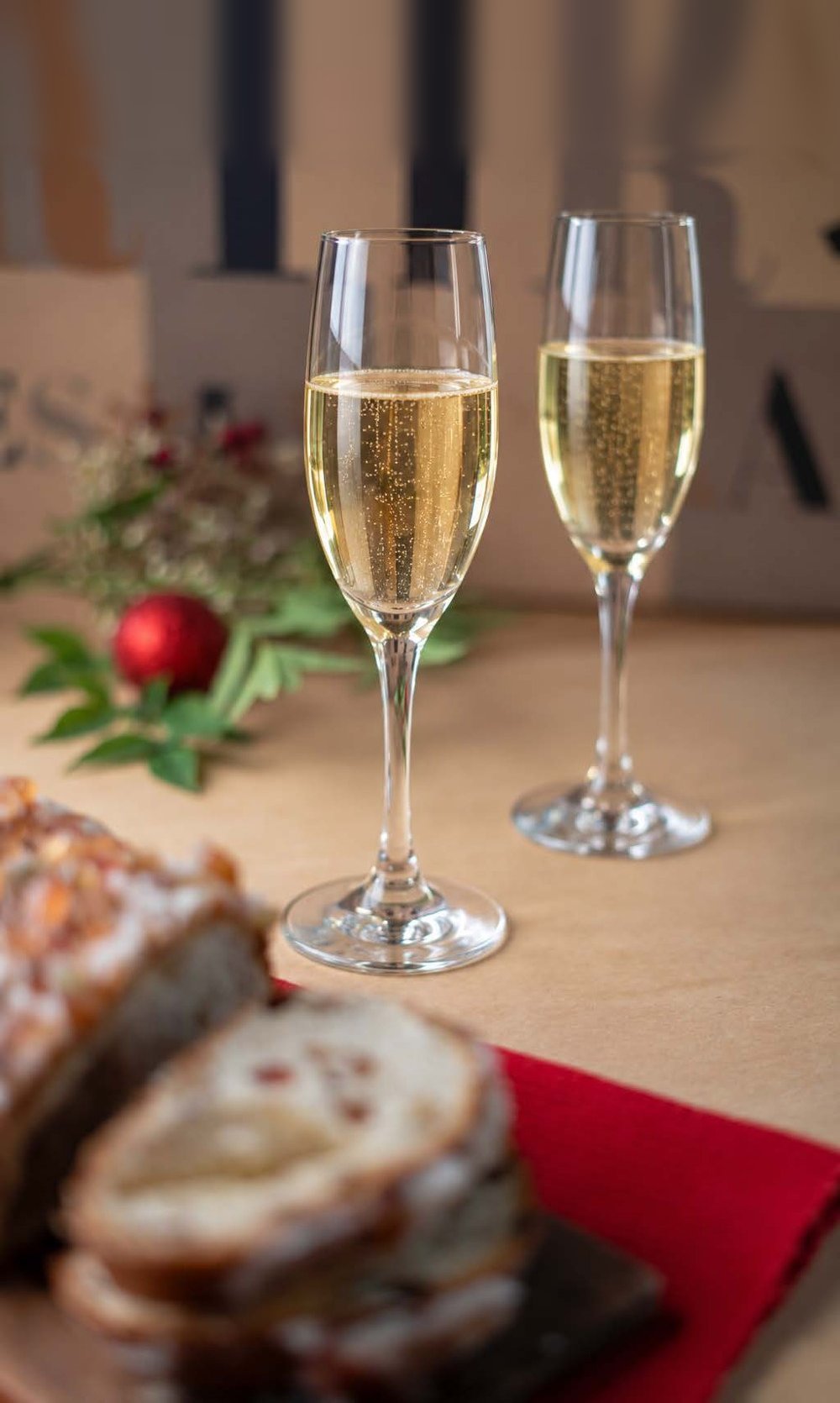 Dos copas de Chac Chac Brut Nature